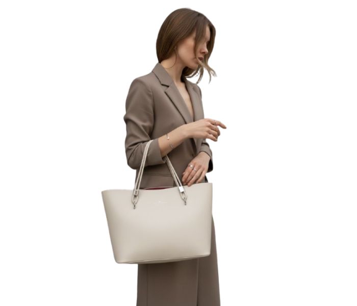 Classic Taupe Tote Bags Wholesale
