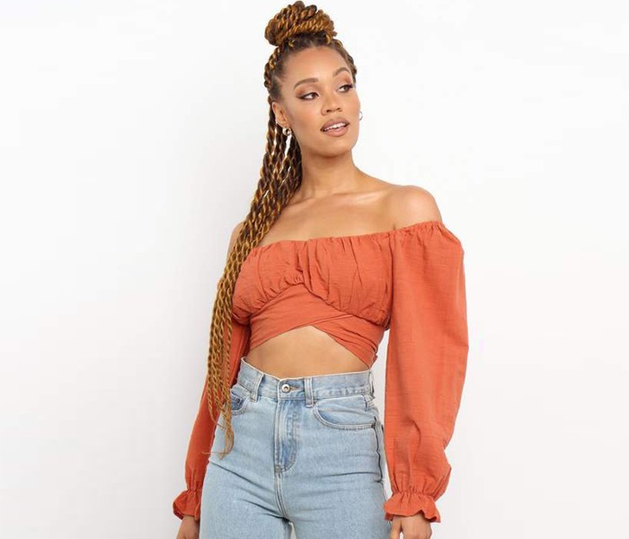 Off Shoulder Crop Top Manufacturer