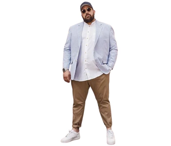 Plus Size Mens Smart Casual Wear