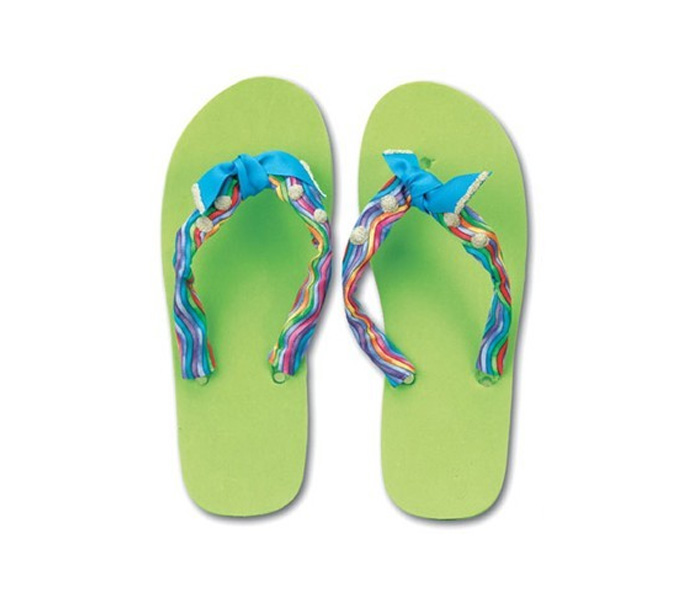 Wholesale Playful Ribbon Flip Flop