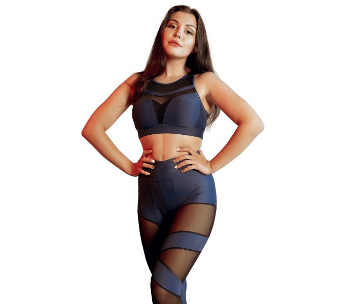 Fishnet Panel Activewear Manufacturer