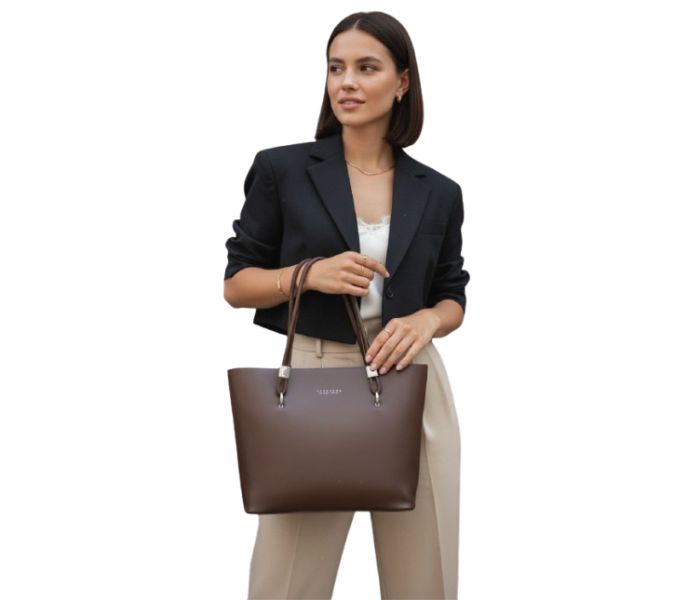 Brown Executive Tote Bulk Wholesale Supply